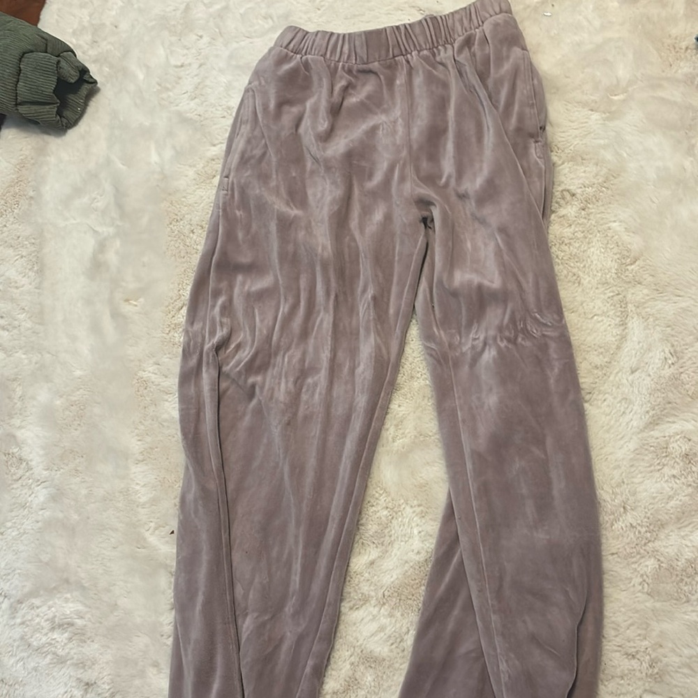 Lavender sweatpants